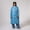 Blue Daze, variant on Mac in a Sac - Poncho - Packable Waterproof Cape for Men & Women - Lightweight and Breathable Rain Jacket with Hood that Packs into its own Bag - Khaki - One-Size