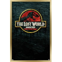 Jurassic Park: The Lost World - Logo Wall Poster, 14.725" x 22.375", Framed