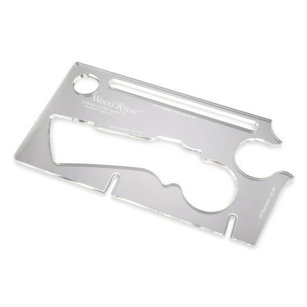 Woodriver Cleaver Cutting Board Router Template