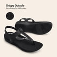 thumbnail image 5 of DREAM PAIRS Women's Orthotic Walking Sandals Comfortable Arch Support Sandals with Adjustable Straps Ergonomic Non-Slip T-Strap Dress Sandals for All-Day Wear, 5 of 8