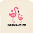 thumbnail image 4 of Inktastic Grandma Loves Me Flamingo Grandchild Gift Girls Toddler T-Shirt, 4 of 5