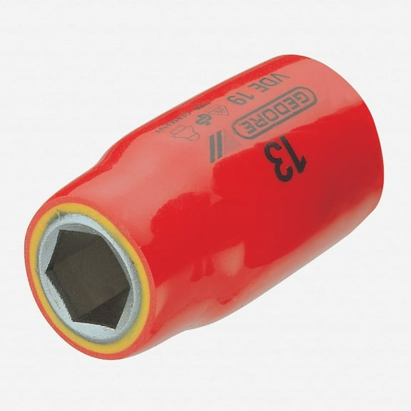 Gedore VDE 19 16 VDE Socket 1/2" 16 mm