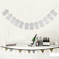 thumbnail image 4 of 12 Months Photo Frame Banner Photo Wall Photo Frame Pull Birthday Banner (Sliver), 4 of 8