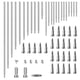thumbnail image 5 of Set Soprano Saxophone Parts Set Included Threaded Shafts Thread Screws and Tapered Shaft Nail, 5 of 6