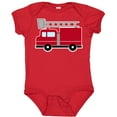 thumbnail image 3 of Inktastic Red Firefighter Fire Truck Boys or Girls Baby Bodysuit, 3 of 5