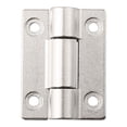 thumbnail image 2 of 2Pcs Free Stop Positioning Stop Flat Hinge Adjustable Torque Damping Hinge Shaft Silver, 2 of 10
