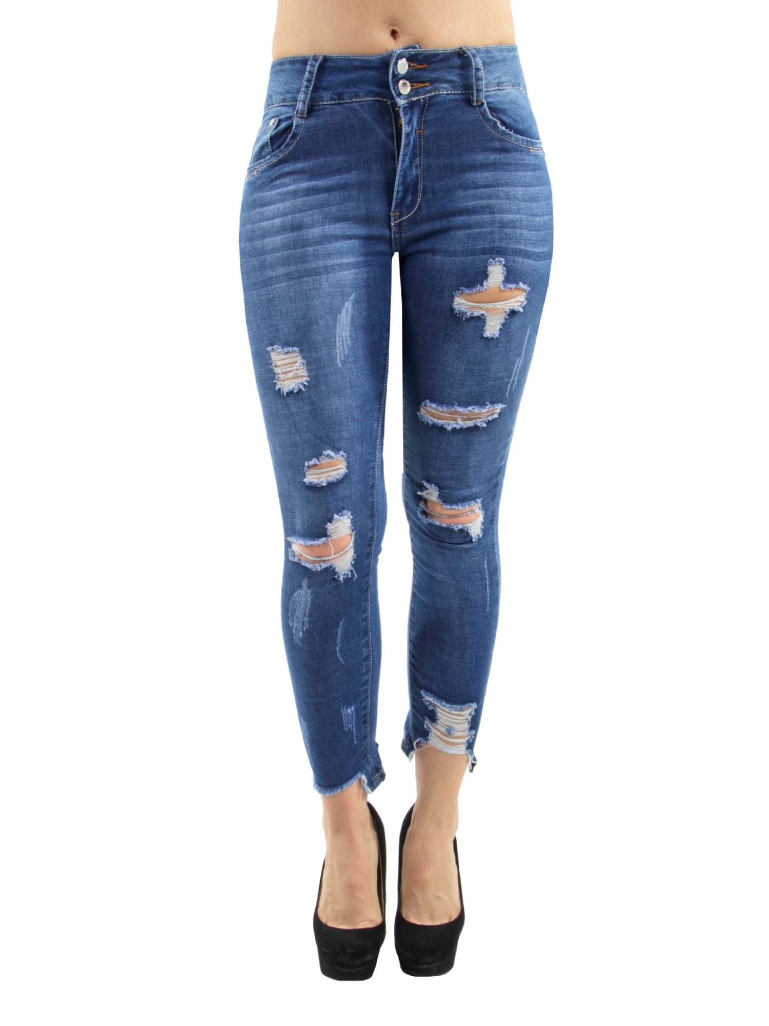 high waist jeans skinny fit