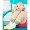 thumbnail image 4 of Jefferies Socks Girls Stripe Polka Dot Kitty Cat Pattern Variety Crew Socks 12 Pair Pack, 4 of 4