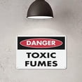 thumbnail image 4 of Danger Toxic Fumes Sign Safe Sign, Signs Outdoor, 12 X 8 In, Sign For Home, Business, Driveway Alert, 4 of 6