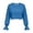 Sky Blue, variant on New Women's Sweatshirt for Outdoor Running, Loose Long-Sleeve Top, Breathable and Can Be Worn as Outerwear.