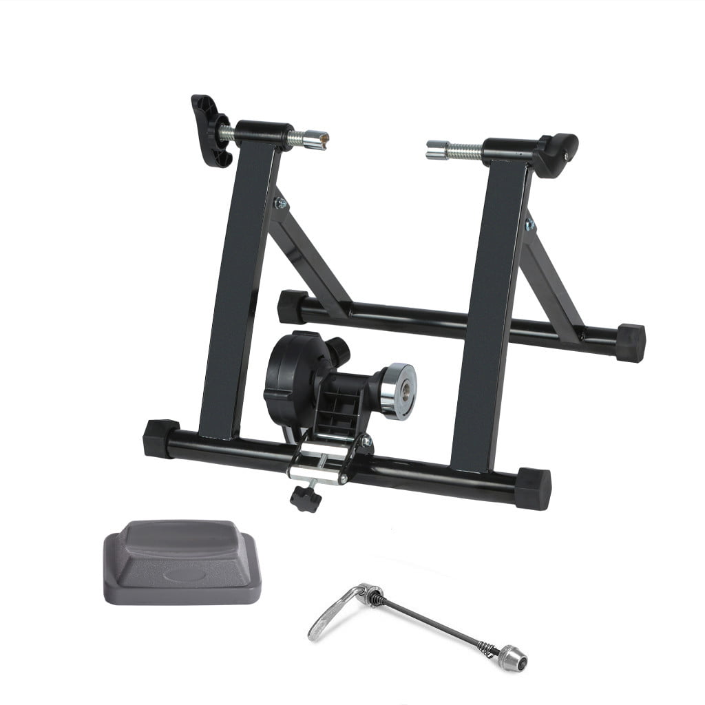 Details about   Bike Trainer Stand Magnetic Bicycle Stationary Stand For Indoor Exercise 