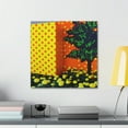thumbnail image 4 of Marigolds in Pop Art - Canvas, 4 of 10