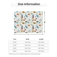 thumbnail image 5 of Naloa Cartoon Space Flannel Blankets - Thick and Warm Blanket for Winter, Soft Fuzzy Plush King Blanket for All Seasons60"x50", 5 of 6