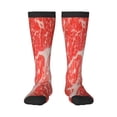 thumbnail image 1 of Balery Beef Steaks Calcetines novedosos Calcetines deportivos Calcetines hasta la rodilla Calcetines de algodón Calcetines originales y geniales, 1 of 6