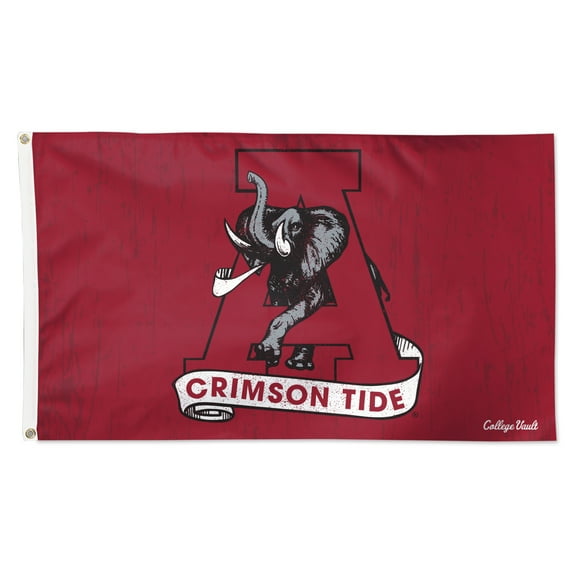 WinCraft Alabama Crimson Tide 3' x 5' Single-Sided Deluxe Primary Team Flag