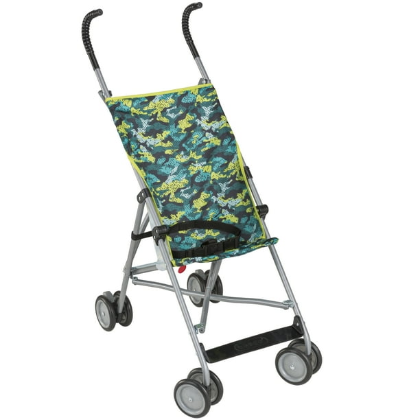 Cosco Comfort Height Umbrella Stroller, Neon Camo