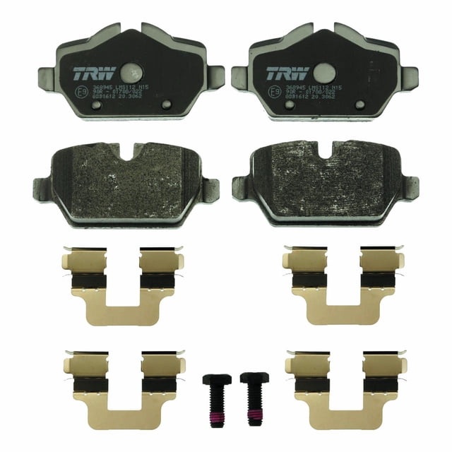 Balatas Traseras Bajos Metales 125i 2008 A 2013 BMW TRW