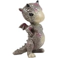 thumbnail image 5 of Ebros Small Gray Sulky Wyrmling Baby Hatchling Dragon with Pink Spots Figurine, 5 of 5