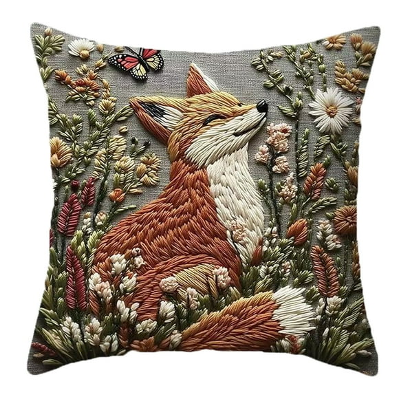 Wozhuo Cute Animals Pillow Set Soft Short Plushs Sofa Cushion Set Car Bedside Decorative Cushion Easter Home Decor