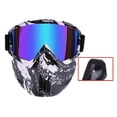 thumbnail image 2 of Motos de nieve Esquí Gafas de seguridad Gafas a prueba Escalada Escudo facial Desmontable, Estilo 06, 2 of 8