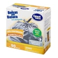 thumbnail image 2 of Bolsas para basura Great Value jumbo con plastinudo 90 pzas, 2 of 4