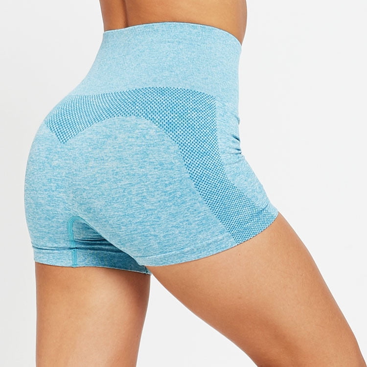 High waisted hot yoga shorts discount