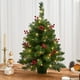 thumbnail image 1 of Luces De Rbol De Navidad, Rbol Pequeo, Mezcla De Pe, Bayas Rojas, Adorno De Escritorio, Rbol Artificial De 12 Pulgadas, Luces De Vidrio, Detalles De Bayas Rojas, Para Decoracin De, UKHBMC, 1 of 6