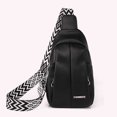 thumbnail image 5 of Riñonera unisex Bolso bandolera multibolsillos Cierre de cremallera Uso diario Bolso al aire libre, 5 of 5