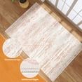 thumbnail image 6 of Area Rugs for Living Room, Homasen 6'x9' Washable Non-slip Indoor Rug Neutral Boho Pink, Soft Low Pile Stain Resistant Carpet for Bedroom, Dining Room, 6 of 9