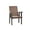 Brazilian Walnut on Black, variant on Anchor Bay Amish Crafted Poly Outdoor Chair, Weatherwood on Tudor Brown