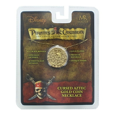 Aztec gold pirates of 2024 the caribbean necklace