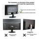 thumbnail image 1 of Wall and Desktop Stand Mount Holder Computer Stand for Mac Mini Under Desk Vesa Extension, 1 of 5