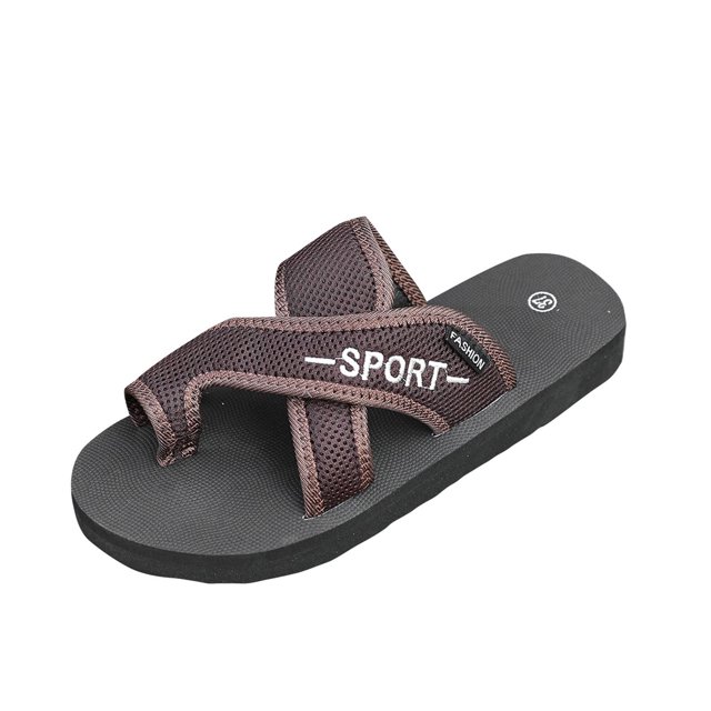 CHGBMOK Womens Slippers Mesh Slide Embroidered Design with Chunky Platform Sole for Breathable Casual Outdoor Wear,Sizes 36-43