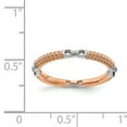 thumbnail image 3 of Stackable Expressions Sterling Silver Rose Gold-plated Ring, 3 of 7