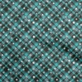 thumbnail image 1 of oneOone Cotton Poplin Twill Dusty Teal Green Fabric Christmas Sewing Craft Projects Fabric Prints By Yard 56 Inch Wide, 1 of 5