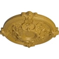 thumbnail image 3 of Ekena Millwork 17 3/8"OD x 1 3/4"P Hamilton Ceiling Medallion (Fits Canopies up to 3 3/4"), Hand-Painted Iridescent Gold, 3 of 6