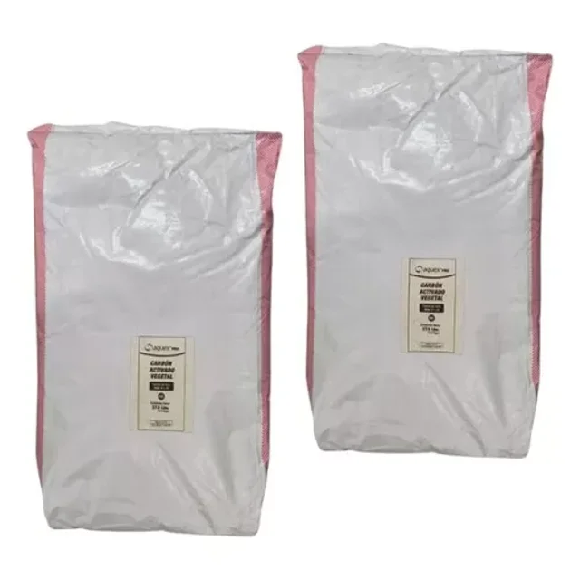 Carbon Activado Concha De Coco Aquex 12.5 Kg 2 pz