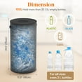 thumbnail image 2 of Lifewit 100L Round Recycling Bin for Kitchen Indoor Home, Large 26 Gallon Recycle Bin with Lid and Reusable Inner Bag, Tall Storage Can for Can Bottle Paper Plastic Glass Stickers, Black, 2 of 9