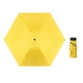 thumbnail image 6 of Toptie Mini Travel Umbrella, Compact Sun & Rain Umbrella with UV Protection (Yellow), 6 of 7
