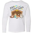 thumbnail image 3 of Inktastic Jesus is the Reason for the Season Christmas Nativity Long Sleeve Youth T-Shirt, 3 of 5