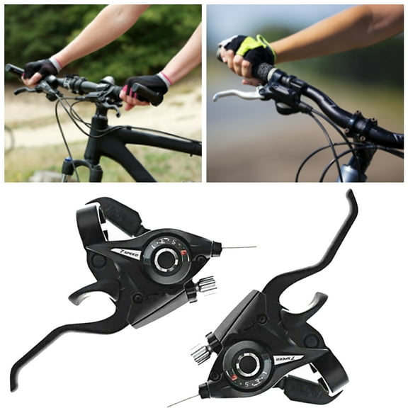 SPRING PARK 1Pc Universal Left Right Accurate 3/7 Speed Trigger Shifter Derailleurs for Mountain Road Bike