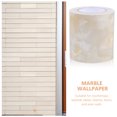 thumbnail image 4 of AURARMLET Wall Border Peel And Stick Imitation Marble Wallpaper 1Pcs, 4 of 6