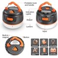 thumbnail image 3 of Luz de camping 2 en 1 y banco de energía de 5200 mAh, luz de camping portátil IP54 para camping, trabajo, caza, tienda de campaña, pesca, senderismo, con cable USB JFHHH pequeña, 3 of 5