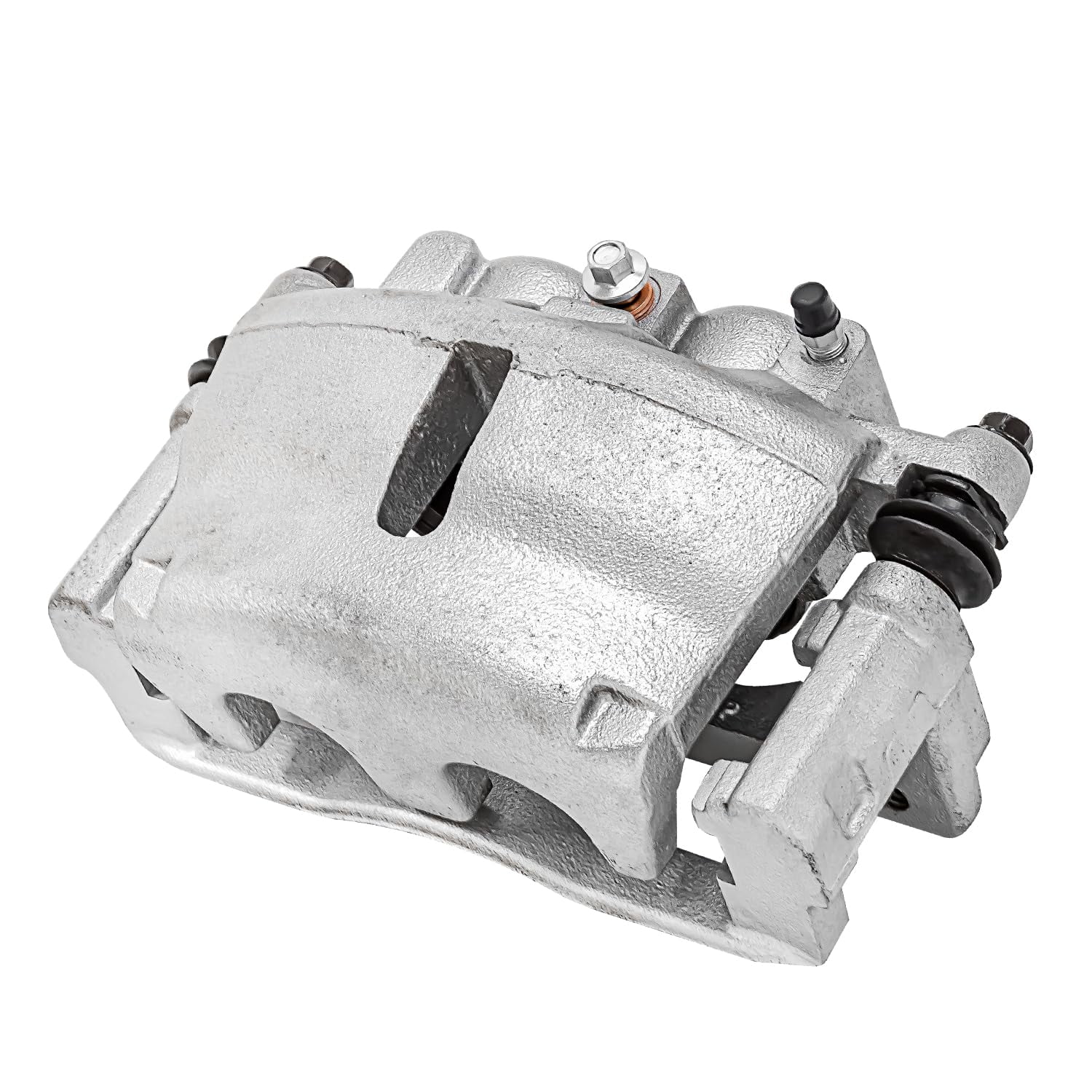 Detroit Axle - 2 Front Brake Calipers for Chevy Trailblazer EXT Traverse Buick Enclave GMC Envoy Acadia Saturn Outlook Isuzu Ascender Saab 9-7x Rainier Brake Calipers w/Bracket Replacement