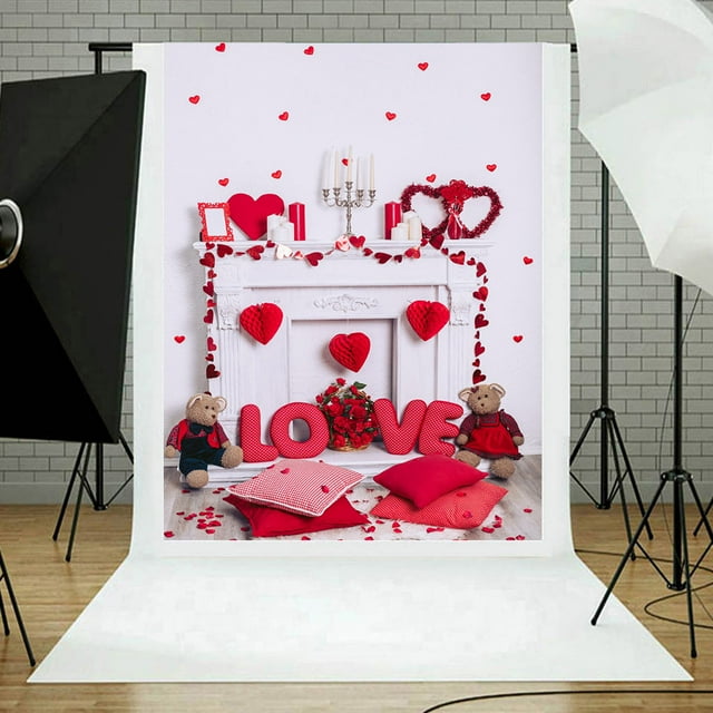 Cqxid Shooting Props Under $10 Valentine's Day Cloth Personality Photo Party Layout Props Photography Photo