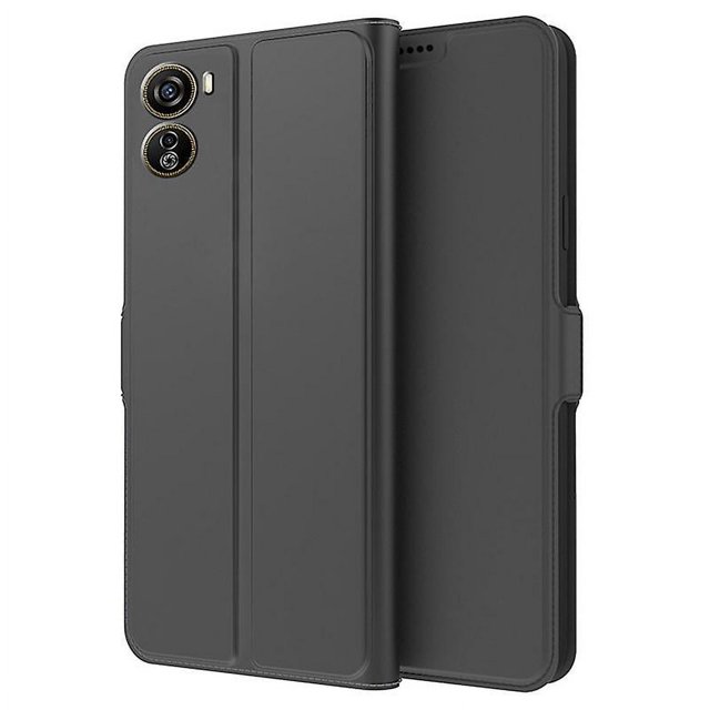 Para ZTE nubia Neo 5G Funda magnética para teléfono Funda de cuero PU con soporte y tarjetero