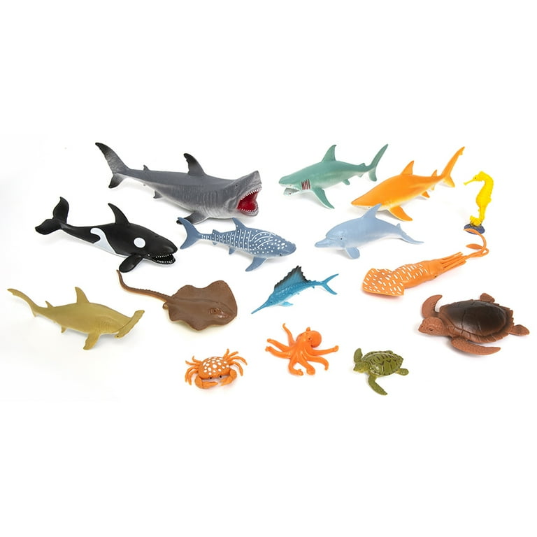 Zoo Troop Ocean Discovery Multipack – 15-Piece Sea Creature Play