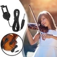 thumbnail image 3 of DQrwqpou Pastilla Violín Audio Jack Clip On Pickup Cable Fácil Sintonización Longitud 2 8 M para Violín, 3 of 9