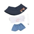 thumbnail image 1 of Camiseta de ropa en miniatura y pantalones trajes de muñecas elegantes y elegantes para muñecas de 15 pulgadas Cosplay DIY Crafts Día de niños Estilo B, 1 of 8