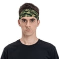 thumbnail image 2 of Naloa Camouflage Dinosaur Fashionable Sport Sweatband for Running, Yoga, Basketball - Head Circumference 19.6-22.4 inches, 2 of 9